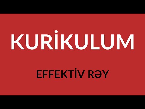 Video: Ümumi rəy nədir?