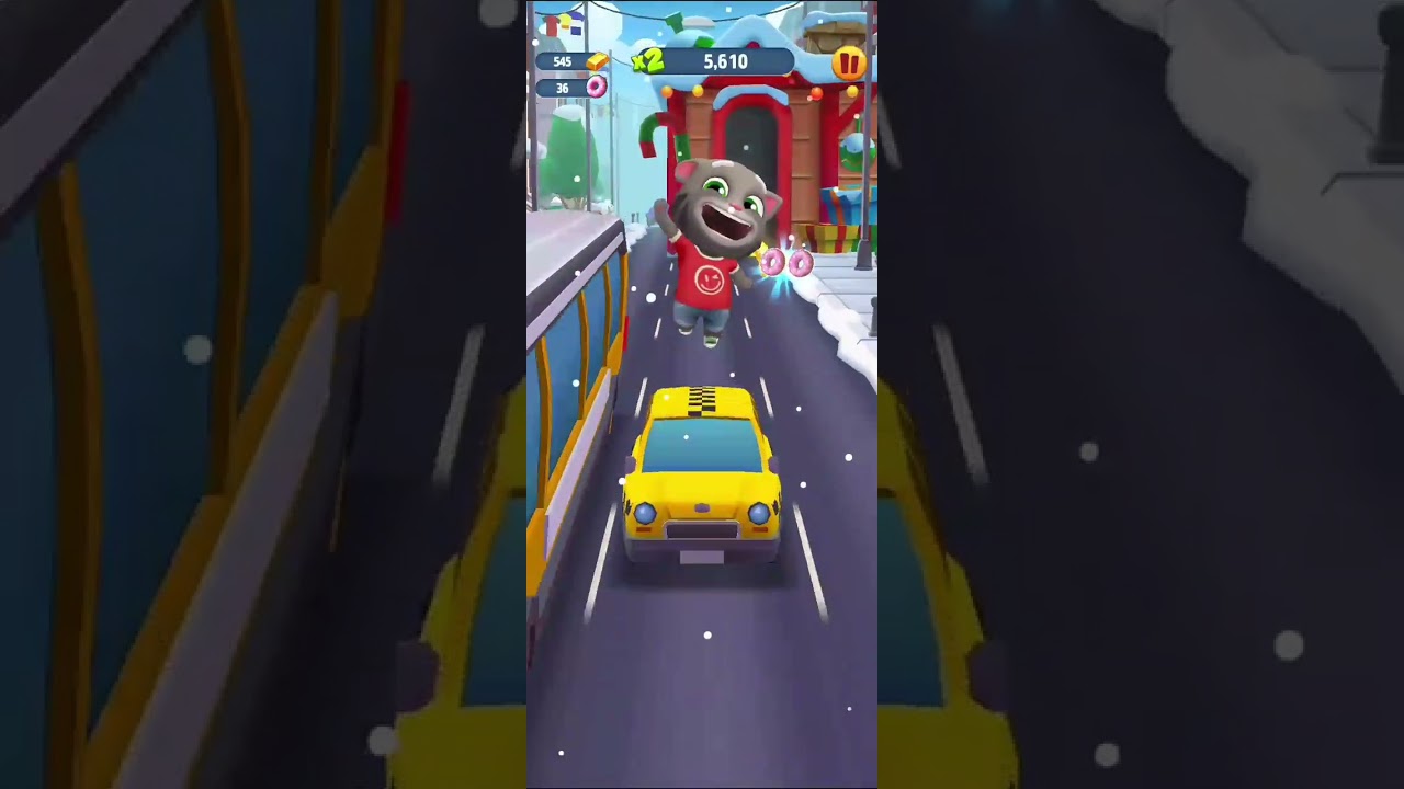 Talking Tom Gold Run 🌞 Talking Ginger Tom 