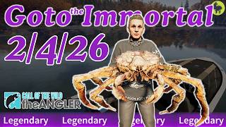 Goto the Immortal the Japan Legendary Fish this Week 2/4/26 | Call of the Wild: The Angler
