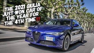 2021 Alfa Romeo Giulia Wins Best Car Award For The 4Th Time In 5 Years