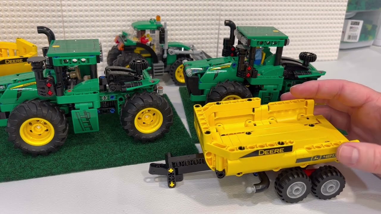 Lego Technic 42136 - Trator John Deere 9620R 4WD