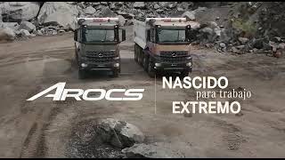 Anuncio Mercedes Benz® Arocs Latinoamérica