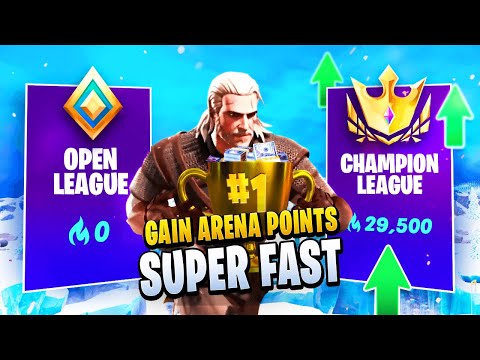 How To Easily MAX OUT Your Arena Points In Fortnite Chapter 4