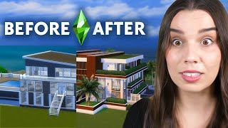I renovated the BIGGEST mansion in The Sims 4