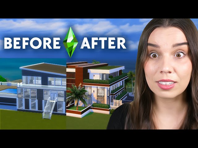 I renovated the BIGGEST mansion in The Sims 4 class=