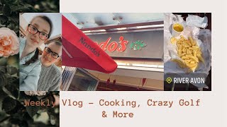 Weekly Vlog - cooking, crazy golf & more | WEEK 3