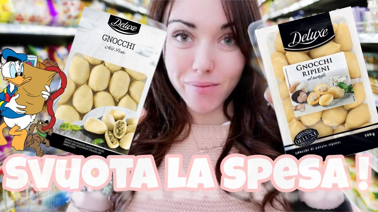 HO FATTO UN PO DI SCORTA SVUOTA LA SPESA LIDL ED EURO SPIN | Valentina Ricci #iorestoacasa