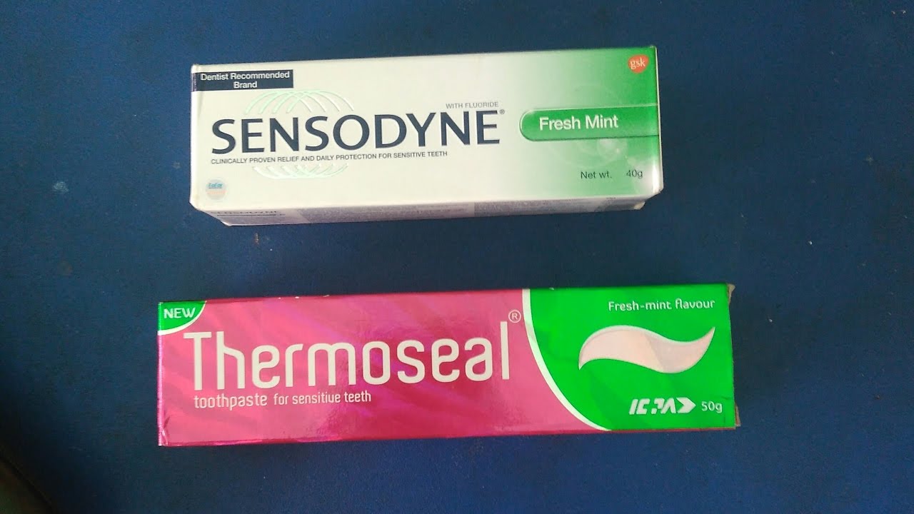 Sensodyne Thermoseal Safe??.Dant ka drad?? YouTube