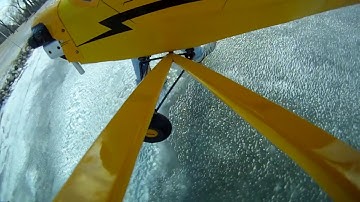 1/4 scale cub crash!!