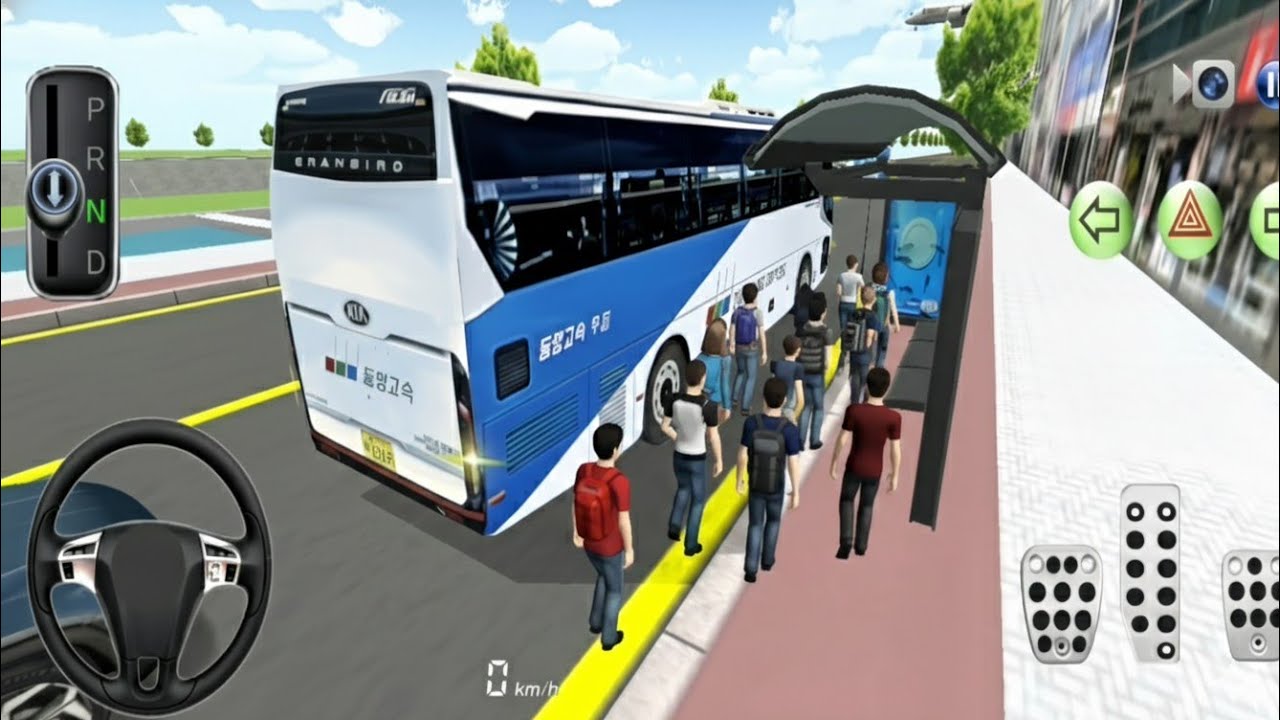 Bus Ride to Railway Station 🚍🚉 | Driving Class 3D Gameplay | SPEED SHIFT 3D