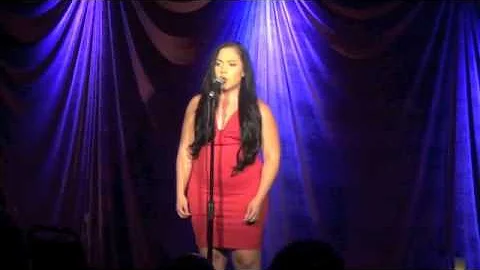 Deborah Kathy Santiago singing' Burn'