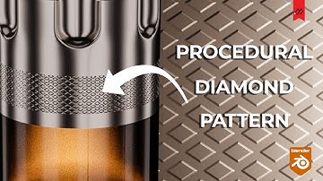 Procedural Diamond Pattern in Blender