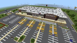 Minecraft: City Of Evansburg - Episode 18 - Walmart Supercenter Part 2 (Speed Build)