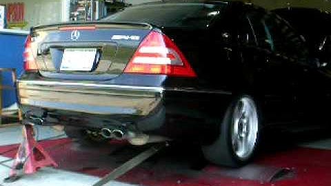 C55 AMG dyno run #1 (4th gear)