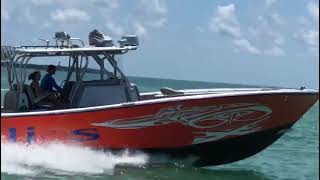 Yellowfin 39 racing Contender 35