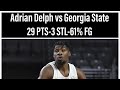 Adrian delph va georgia stbasketball highlights