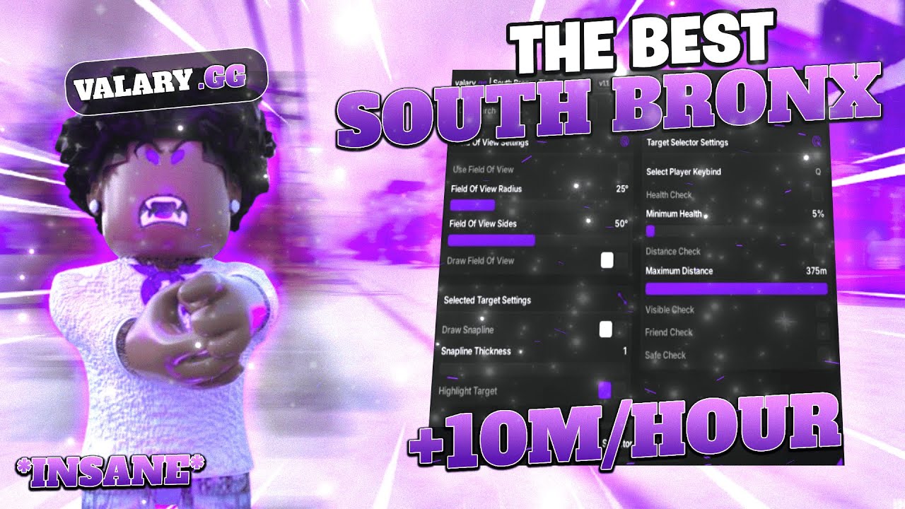 🔥 BEST South Bronx Script 2025! (Auto Farm, Aimbot, ESP & More) 