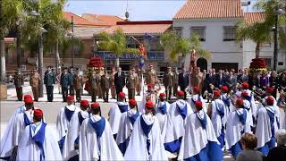 Regulares de Ceuta en Alhaurin de la Torre, Himno de los Regulares, Jueves Santo, 06/04/2023