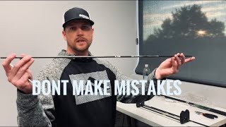 How to cut and build your own arrows/ DON&#39;T MAKE MISTAKES