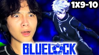 Reacting To Blue Lock As A Lifetime Athlete 1X9-10 First Time Reaction