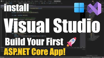 Install Visual Studio + Create First ASP.NET Core MVC App | Hello/Greet Page | tanzTalks.tech