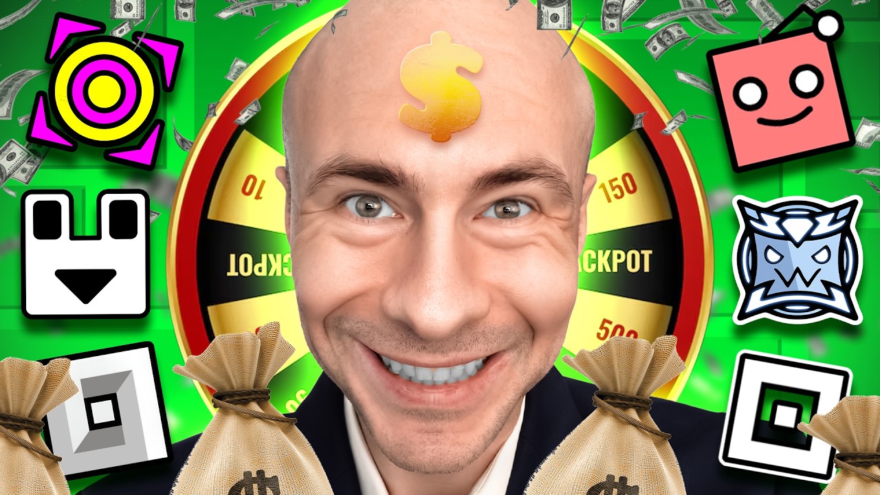 GEOMETRY DASH WHEEL OF FORTUNE (Ft. EricVanWilderman)
