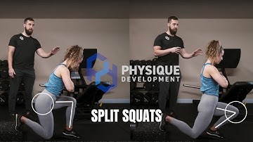Split Squats: Back Foot Elevated, Front Heel Elevated for Quad & Glute Growth