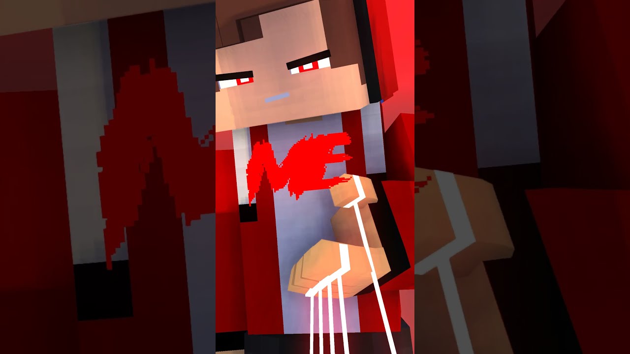 ASHLEY LOOK AT ME MAIZEN Maizenofficial Maizen Shorts Minecraftshorts Minecraftanimation