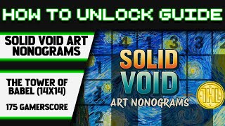 Solid Void Art Nonograms - The Tower of Babel (14x14) Achievement Guide screenshot 5