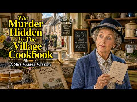 The Murder Hidden In The Village Cookbook | A Miss Marple Mystery
