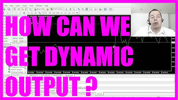MQL4 Tutorial Bootcamp 1 - 9 How to create dynamic output on your chart