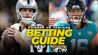 Raiders at Jaguars Betting Preview: FREE expert picks, props [NFL Week 9] | CBS Sports HQ