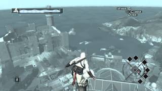 Assassin's Creed - skok z najwyższego punktu w grze - mega jump!