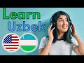 Learn Uzbek While You Sleep 😀 Most Important Uzbek Phrases and Words 😀 English/Uzbek