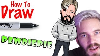 How to Draw Pewdiepie