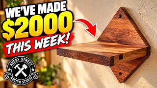 Simple Beginner Woodworking Project That Makes a Fortune!