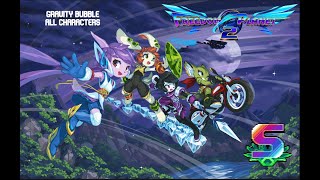 Freedom Planet 2: Gravity Bubble Rainbow S Rank [All Characters]