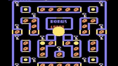 Super Pac-Man (Atari 5200) - Gameplay