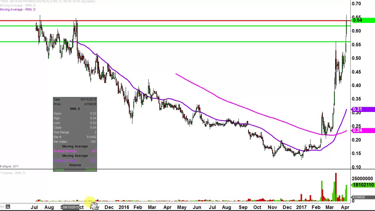 Rnn Stock Chart