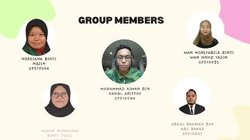 BFC 20802 | GROUP 4 | COMPUTER PROGRAMMING