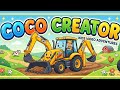 Mini Bricks House Construction | Diy Truck Building Elevated House Science project @CoComelon  