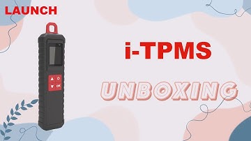 LAUNCH i-TPMS Tire Pressure Monitoring Tool Unboxing Video