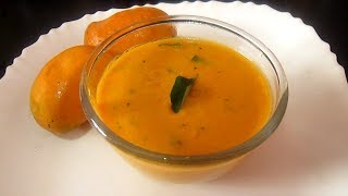 mavina hannina gojju recipe in kannada | ಮಾವಿನ ಹಣ್ಣಿನ ಗೊಜ್ಜು