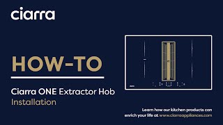 Ciarra ONE Induction Extractor Hob With Built-In Plasma⁺ System