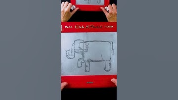 From abstract to realistic art (Etch a Sketch)