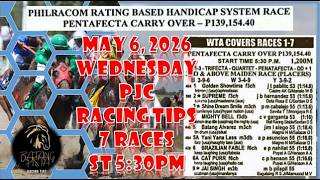 PJCI LIVE RACING KARERA TIPS OF BATANG PISTA PHIL JOCKEY CLUB RACE MAY 6, 2026 WEDNESDAY @5:30PM