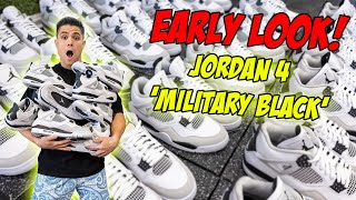 WE SPENT $7,000 ON THE UNRELEASED JORDAN 4 'MILITARY BLACK'! *Buying Early Sneakers for our Store* screenshot 5