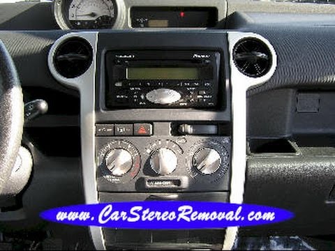 Scion XB CD Player Removal and Replacement