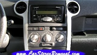 Scion XB CD Player Removal + Replacement = Car Stereo HELP