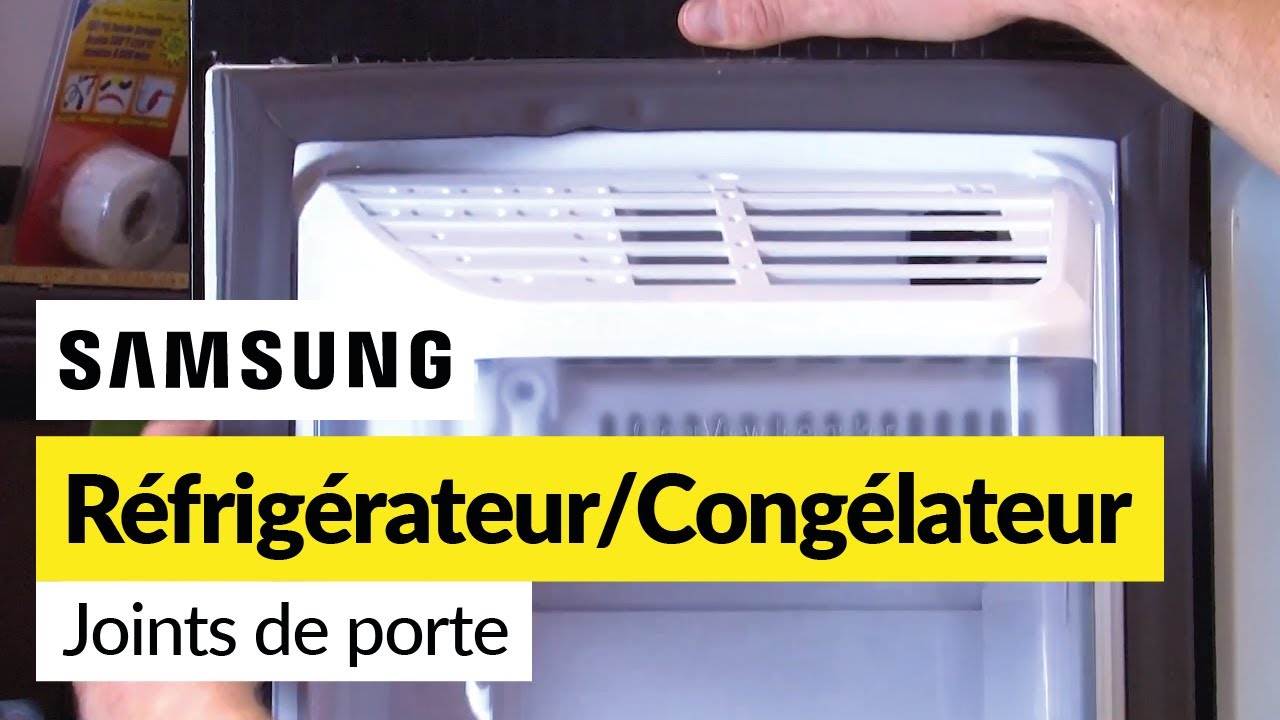 Voici comment remplacer le joint de la porte de votre frigo